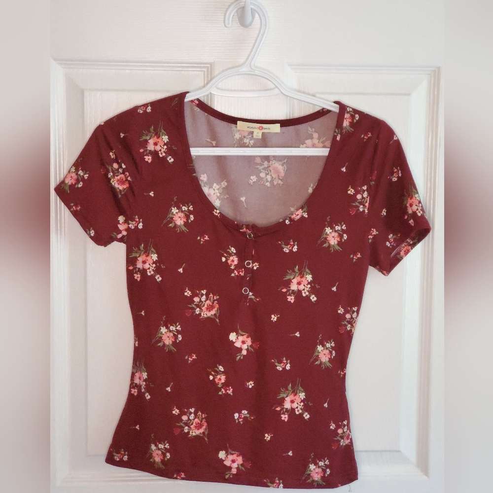 Wishful Park floral shirt